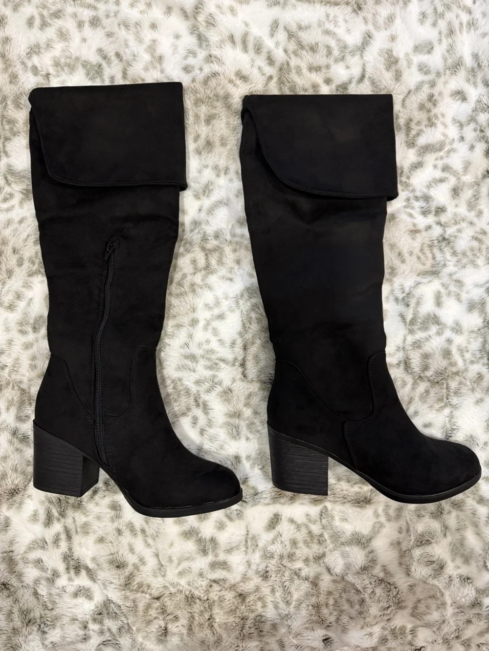 Black Over the Knee Boots